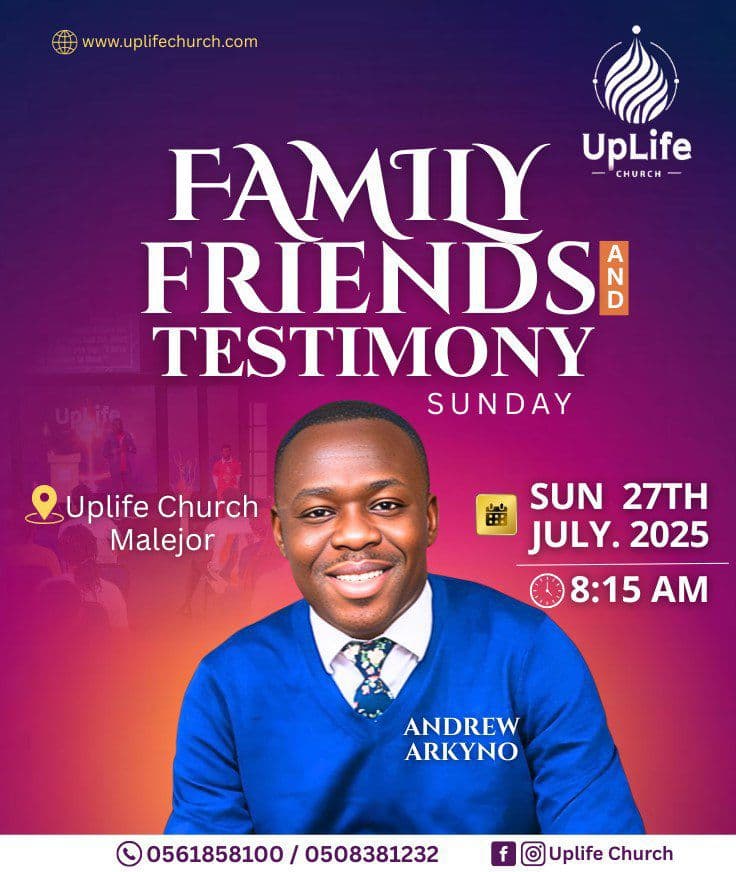 Family & Friends Testimony Sunday