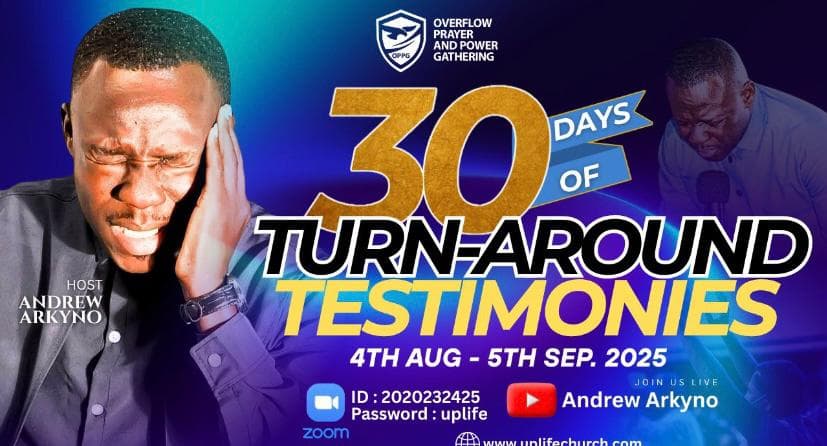 Turn Around Testimonies: 30 Days of Prayer & Fasting