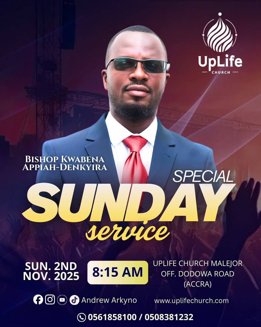 Special Sunday Service, With Bishop Kwabena Appiah-Denkyira